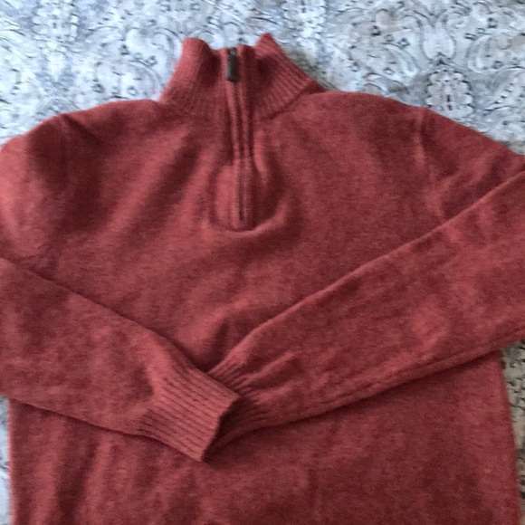 J crew wool quarter zip sweater - Picture 1 of 2